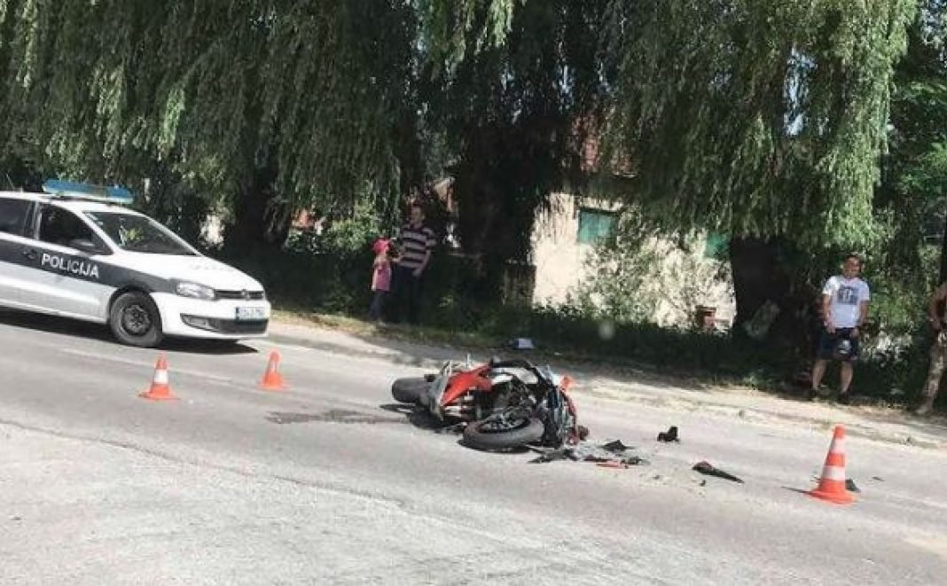 Saobraćajna nesreća u Turbetu, ponovo povrijeđen motociklista