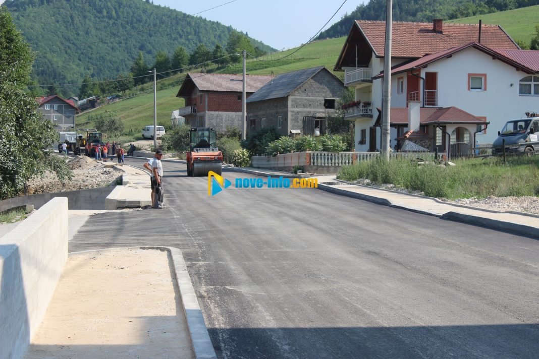 Završeno asfaltiranje dionice regionalnog puta u Opari
