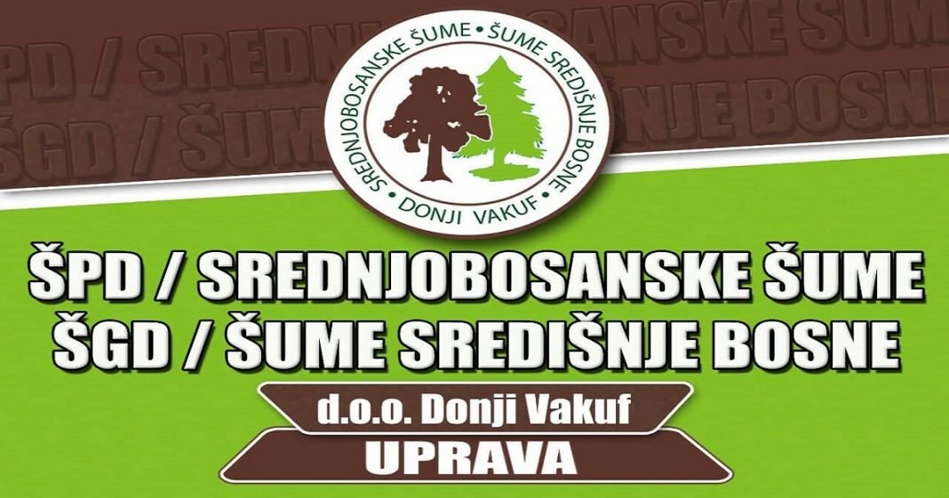 Konkurs za zasnivanje radnog odnosa u ŠPD “Srednjobosanske šume”
