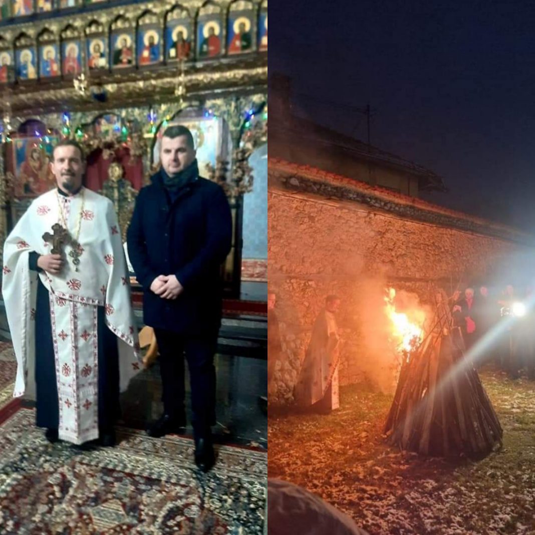 Načelnik Stjepan Dujo prisustvovao svečanoj Božićnoj liturgiji i paljenju Badnjaka
