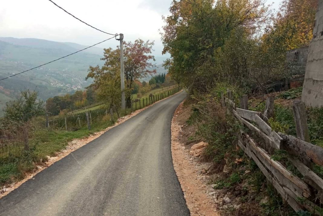 Božići dobili asfalt: Završeno asfaltiranje dijela lokalnog puta