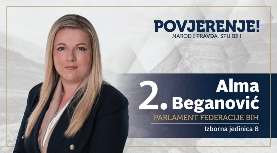 Alma Beganović iz Novog Travnika ušla u Parlament Federacije BiH