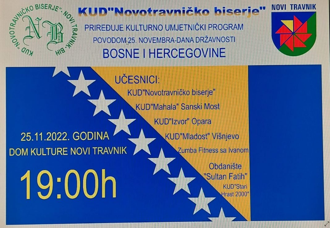 KUD “Novotravničko biserje” organizuje koncert povodom Dana državnosti