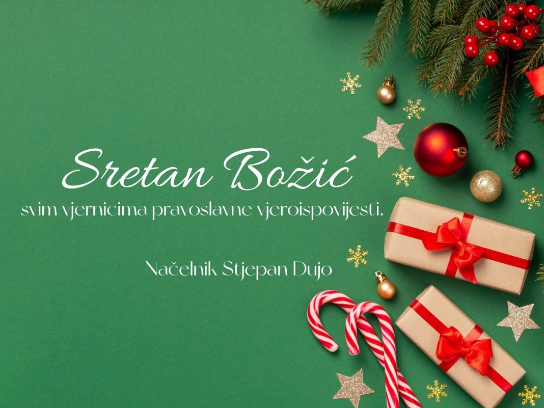 Načelnik Novog Travnika uputio čestitku povodom pravoslavnog Božića