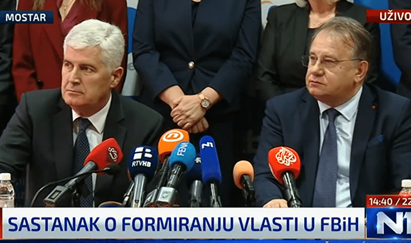 HDZ potpisao sporazum s Osmorkom: Bradara će u srijedu potpisati imenovanje Vlade FBiH