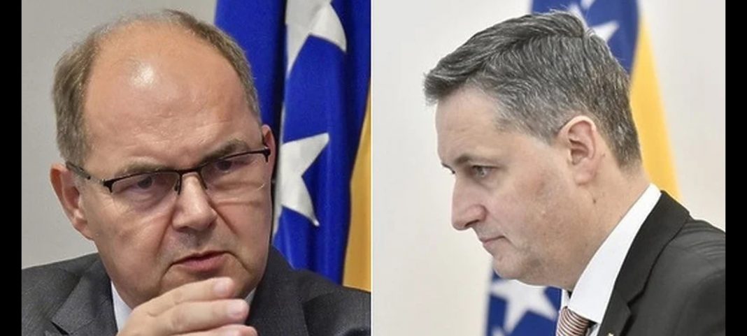 Schmidt i Bećirović večeras održavaju nenajavljeni sastanak