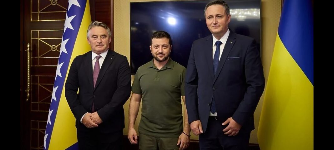 Zelenski se zahvalio BiH na finansijskoj podršci i uvođenju sankcija Rusiji
