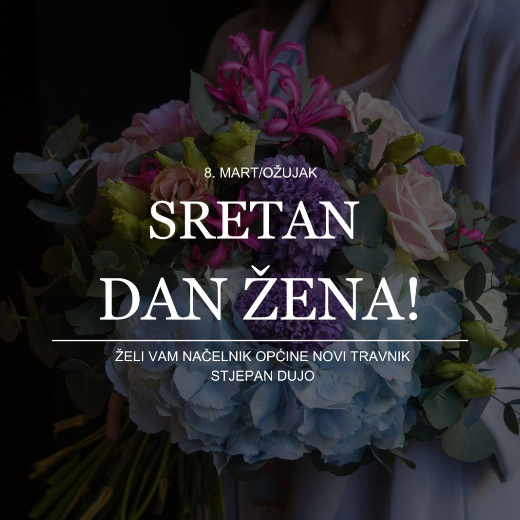 Čestitka načelnika Duje povodom Dana žena