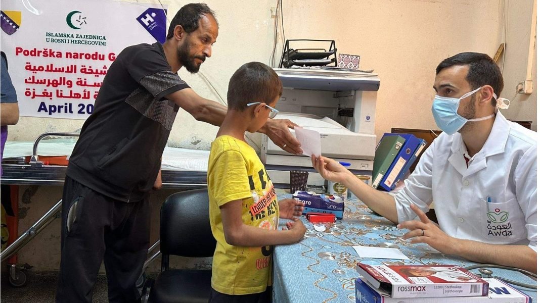 Islamska zajednica u Bosssni i Hercegovini finansira pokretnu ambulantu u Gazi