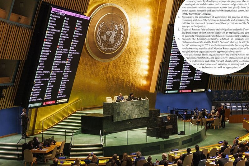 Ovo je finalni tekst rezolucije o genocidu u Srebrenici o kojem će glasati Generalna skupština UN-a