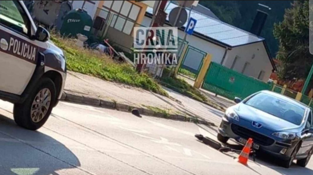 Nesreća u Novom Travniku: Vozač Peugeota udario dijete na romobilu
