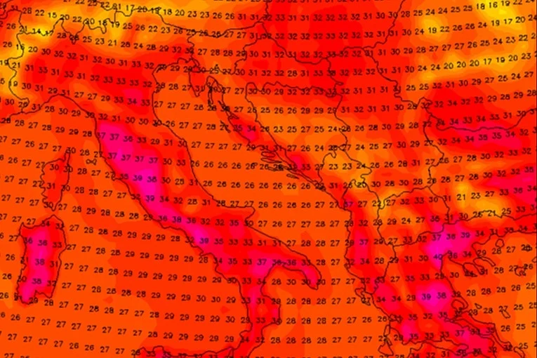 U Evropu stiže dugotrajan i intenzivan toplotni val: Na Balkanu temperature preko 40 °C